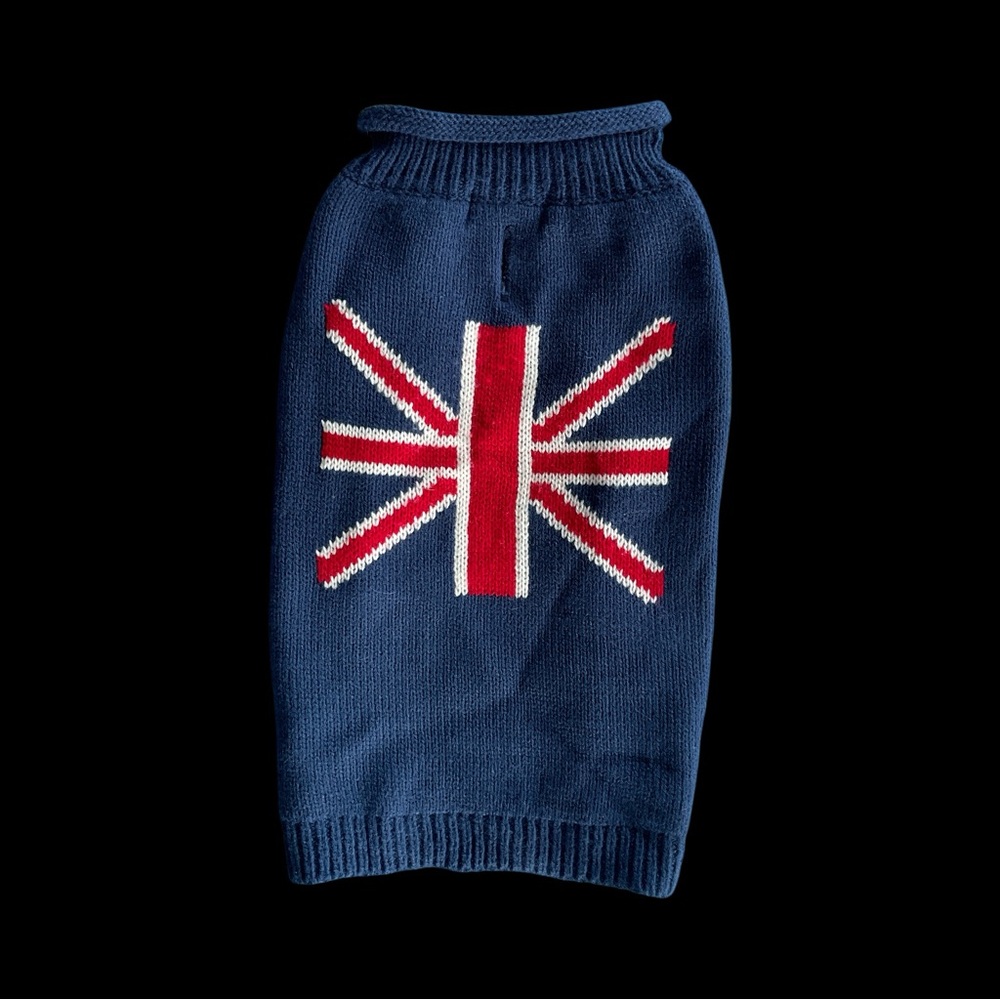 Union Jack Dog Sweater